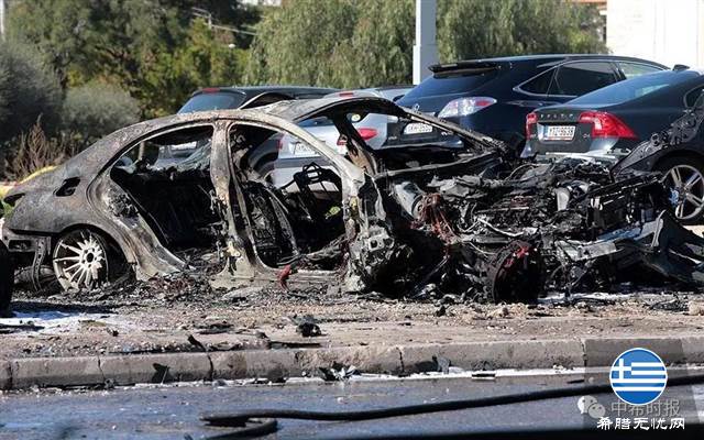 突发:雅典一停车场发生爆炸